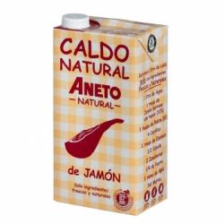 Caldo natural de jamón Aneto sin gluten y sin lactosa 1 l.