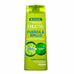 Champú fortificante Fuerza y Brillo para cabello normal Garnier-Fructis 360 ml.