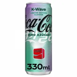 Coca-Cola zero azúcar Creations K-Wave lata 33 cl.