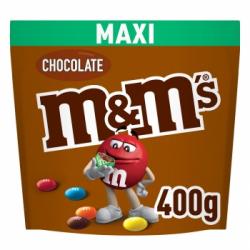 Grageas de chocolate con leche m&m's 400 g.