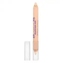 Lápiz de cejas dúo Flowers Highlighter Deliplus corrector e iluminador  1 ud