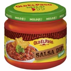 Salsa mexicana suave Old El Paso sin gluten y sin lactosa tarro 312 g.