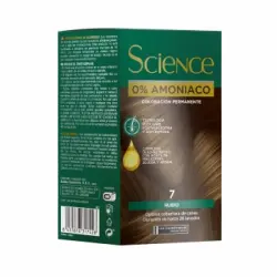 Tinte color permanente no 7 rubio 0% Amoniaco Science Les Cosmétiques 1 ud.