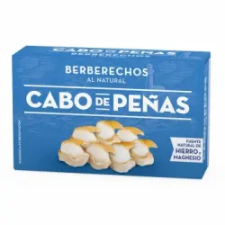 Berberechos al natural Cabo de Peñas 63 g.