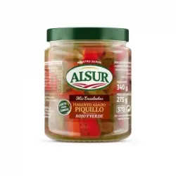 Ensalada de pimiento del piquillo rojo y verde asado Alsur 275 g.