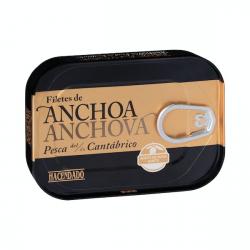 Filetes de anchoa en aceite de oliva Hacendado del cantábrico Lata 0.074 kg