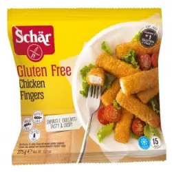 Fingers de pollo Schär sin gluten y sin lactosa 375 g.