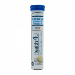 Magnesio sabor naranja limón en comprimidos efervescentes H4U 20 ud.