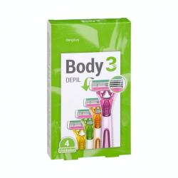 Maquinillas depilación mujer Deliplus Body 3 Paquete 1 ud