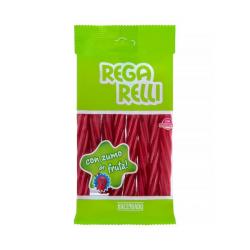 Regaliz roja Hacendado rellena con zumo de fruta Paquete 0.15 kg