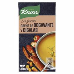 Crema de bogavante y cigalas Gourmet Knorr 500 ml.