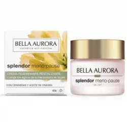 Crema reafirmante revitalizante de día splendor meno-pause Bella Aurora 50 ml.