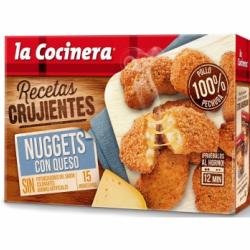 Nuggets con queso Recetas Crujientes La Cocinera 350 g.