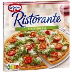 Pizza rucola con queso y tomate cherry Ristorante Dr. Oetker 325 g.
