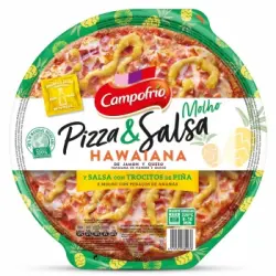 Pizza y salsa hawaiana Campofrío 360 g.