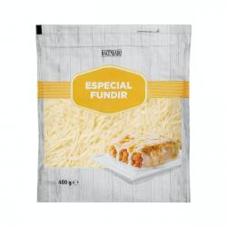 Queso rallado especial fundir Hacendado Paquete 0.4 kg