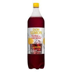 Tinto de verano sin alcohol limón Don Simón Botella 1.5 L