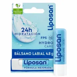 Bálsamo labial FP15 Hydro Care Liposan 4,8 g.