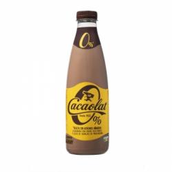 Batido de cacao sin azúcar añadido Cacaolat sin gluten botella 1 l.