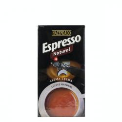 Café molido natural Hacendado Espresso Paquete 0.25 kg