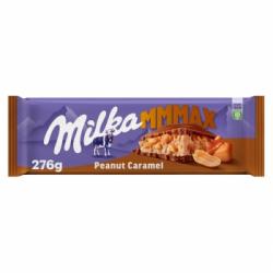Chocolate con leche relleno de caramelo y cacahuetes Milka 276 g.