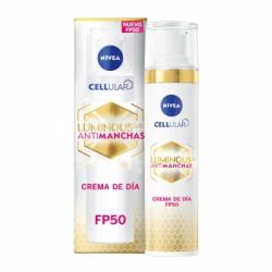 Crema de día FP50 Cellular Luminous 630 Antimanchas Nivea 40 ml.