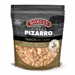 Nueces en grano Pizarro Borges sin gluten doy pack 130 g.
