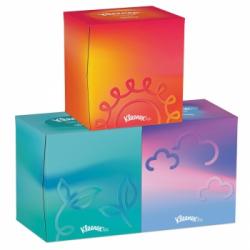 Pañuelos cubo Collection Kleenex 48 ud.