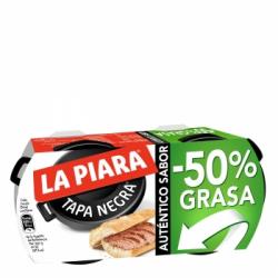 Paté -50% grasa La Piara pack de 2 unidades de 73 g.