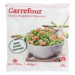 Ajetes, Trigueros, Gambas Carrefour 450 g.