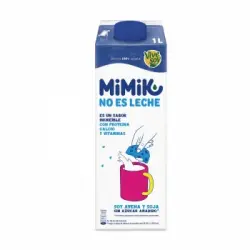 Bebida de avena y soja mimik no es leche Vivesoy sin azúcar añadido brik 1 l.