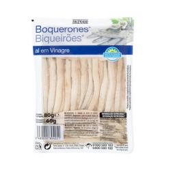 Boquerones en vinagre Hacendado en aceite de girasol Bandeja 0.08 kg