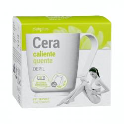 Cera caliente en tarro Deliplus piel sensible Caja 0.25 100 g