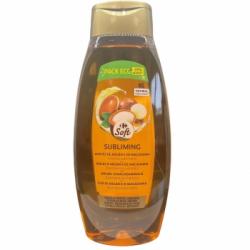 Champú aceite de argán para cabello secos y dañados Carrefour Soft 700 ml.