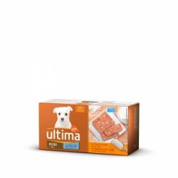Comida húmeda para perro Mini cachorro Ultima 4 unidades de 150 g.