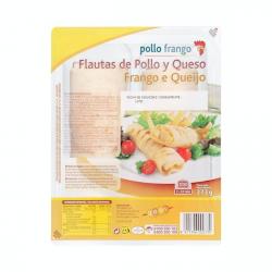 Flautas de pollo y queso Bandeja 0.273 kg