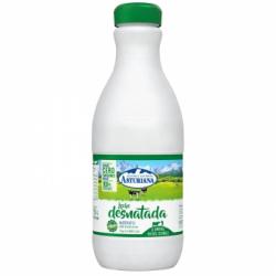Leche desnatada Central Lechera Asturiana botella 1,5 l.