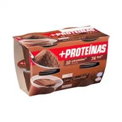 Mousse sabor chocolate +Proteínas Hacendado 10 g proteínas