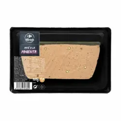 Paté a la Pimienta Carrefour El Mercado sin gluten 100 g