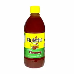 Salsa picante chamoy El Chilerito bote 355 ml.