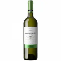 Vino blanco joven sobre lías verdejo Dehesas del Rey Vendimia Seleccionada D.O. Rueda 75 cl.