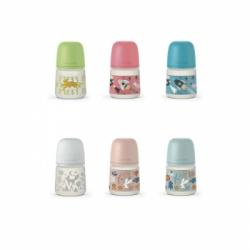 Biberón con tetina de silicona fisiológica flujo lento +0 meses Suavinex 150 ml