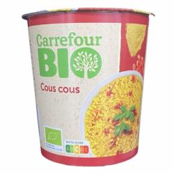 Cous cous ecológico Carrefour Bio 69 g.