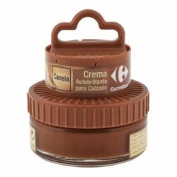 Crema autobrillante c/aplicador canela Carrefour 50 ml.