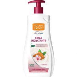 Loción corporal extra hidratante piel normal seca Natural Honey 600 ml.