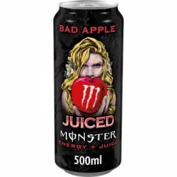 Monster Energy Juiced Bebida Energética bad apple lata 50 cl.