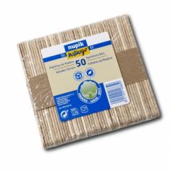 Paletinas de Madera NUPIK Naturgo 50 ud - Madera