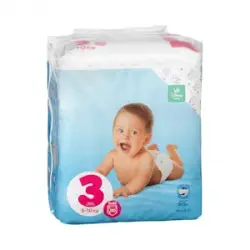 Pañales bebé talla 3 Deliplus de 5-10 kg