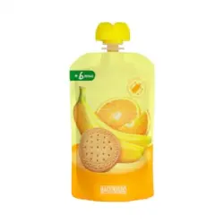 Papilla fruta variada con galleta Hacendado +6 meses  0.12 kg