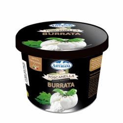 Queso fresco burrata Toscanella 150 g.